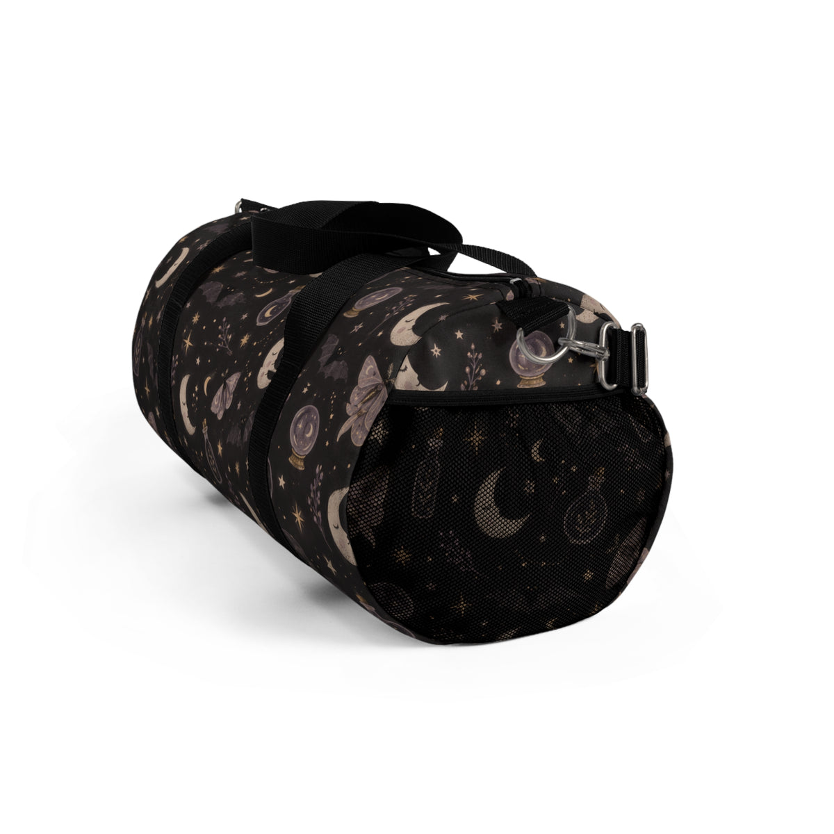 Mystic Moon & Moth Duffel Bag — Celestial Travel Bag