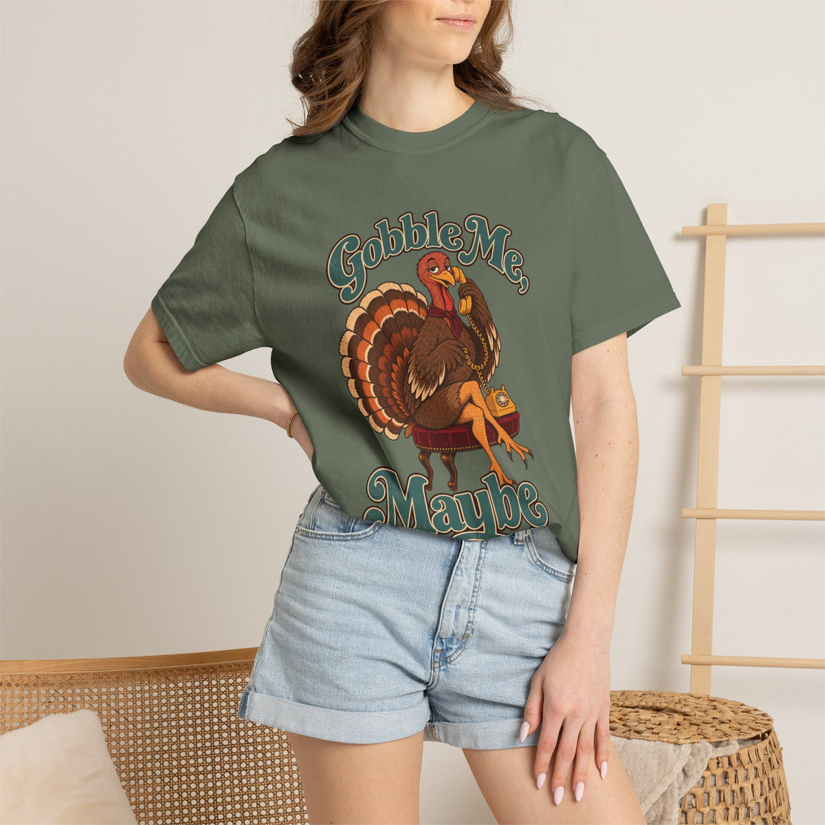 Thanksgiving "Gobble Me Maybe" Turkey Tee