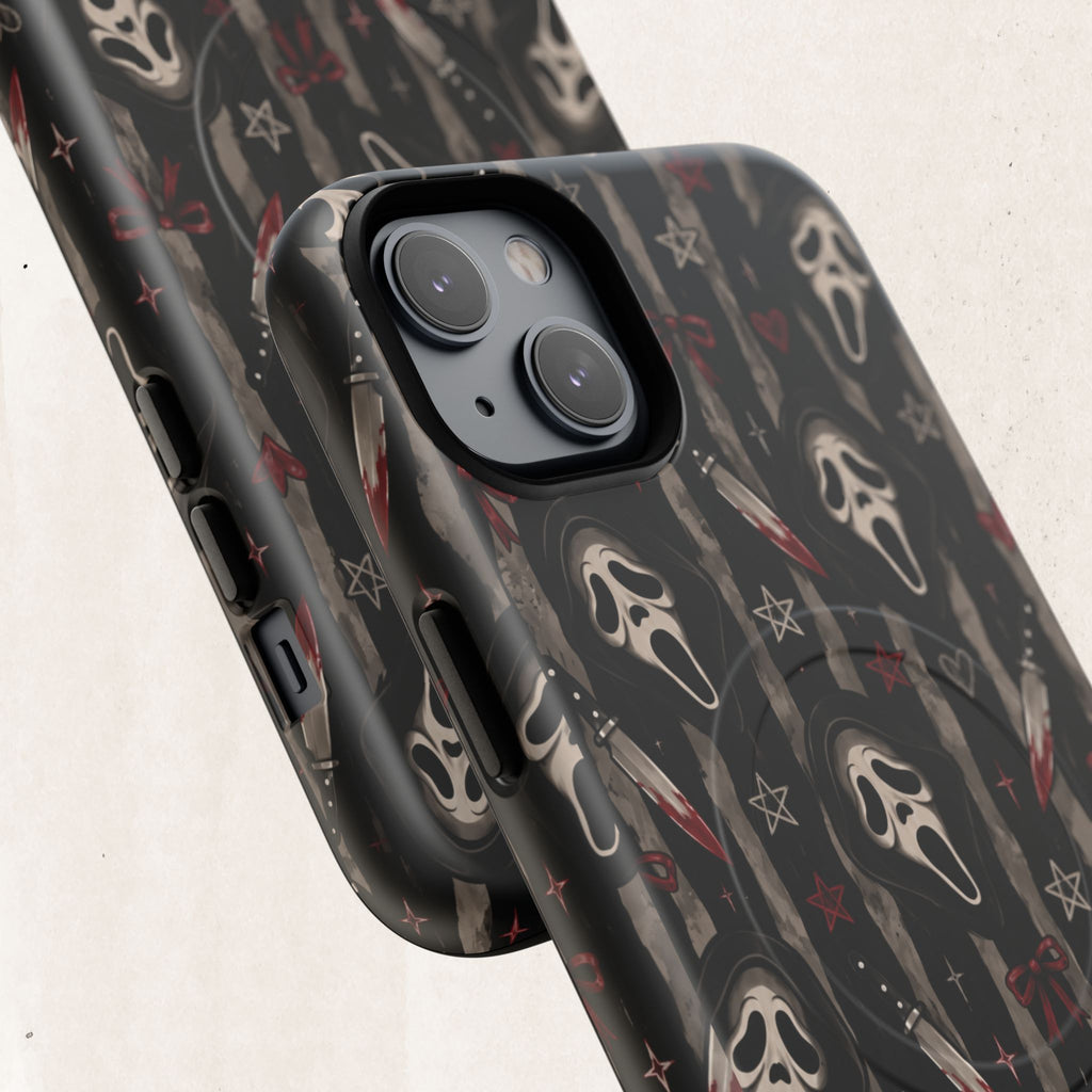 Ghostface Pattern iPhone Case