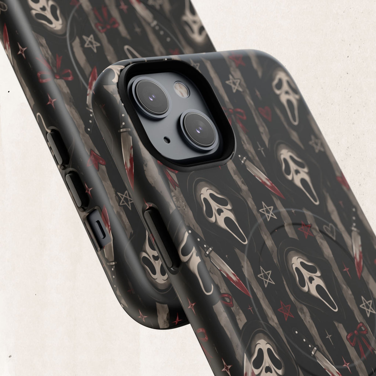 Ghostface Pattern iPhone Case