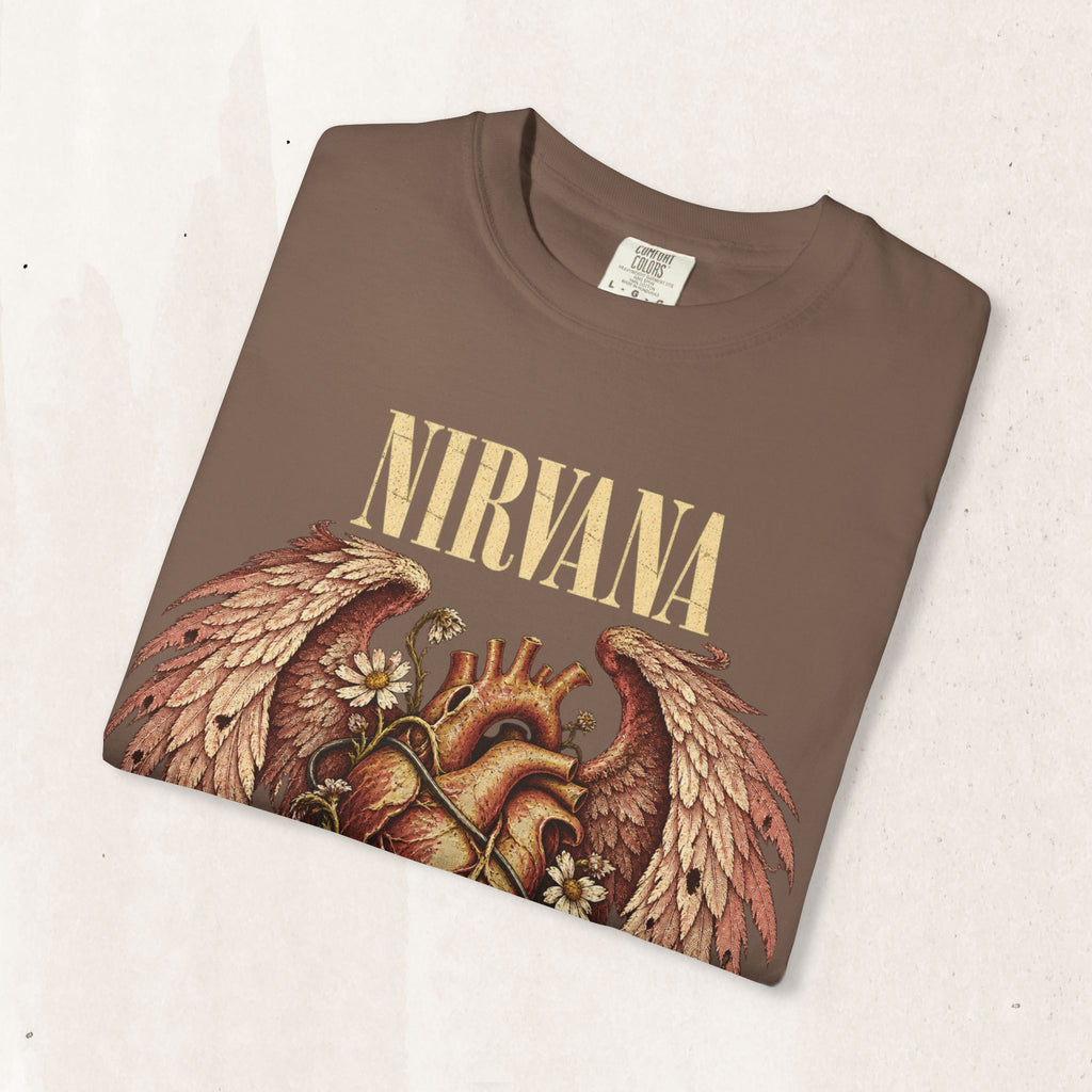 Nirvana "In Utero" Heart Wings Tee