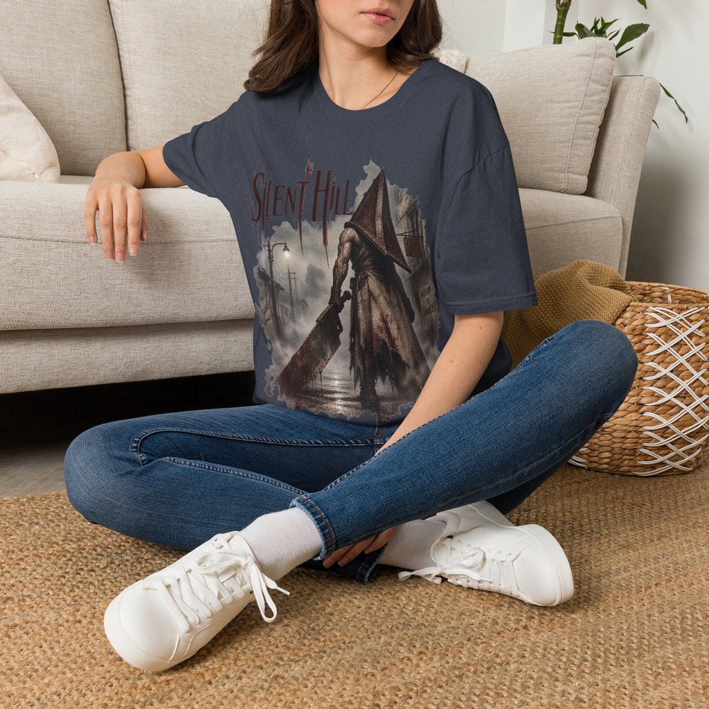Silent Hill Graphic T‑Shirt — Pyramid Head Horror Tee