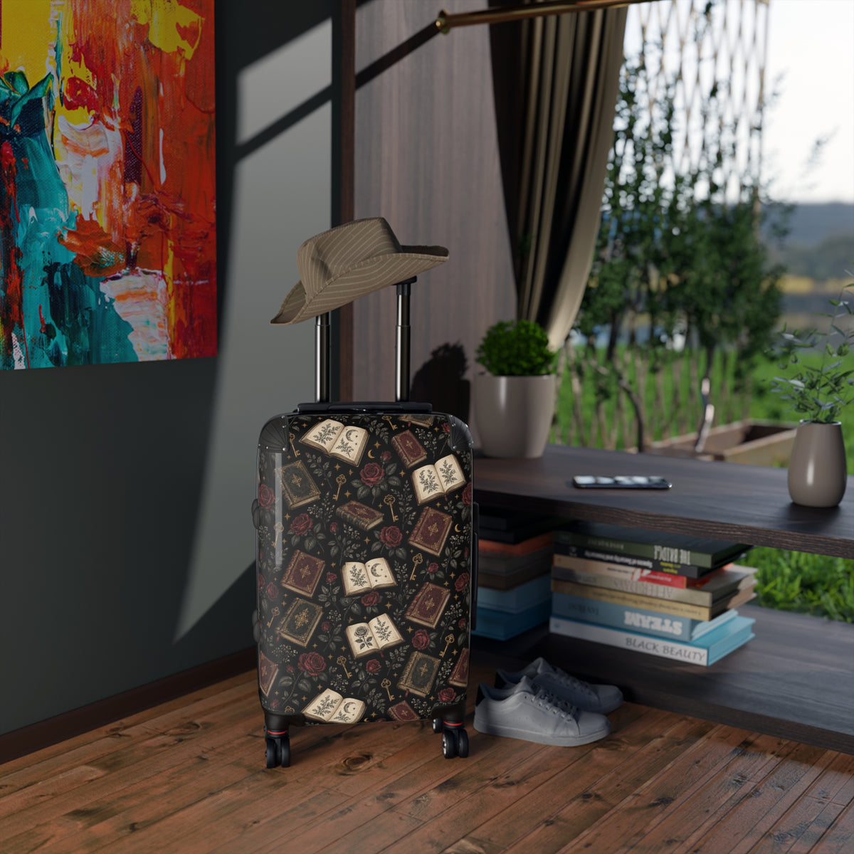 Vintage Spellbook Luggage