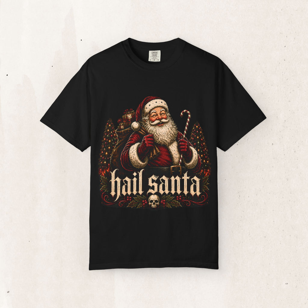 Hail Santa Vintage Graphic Tee