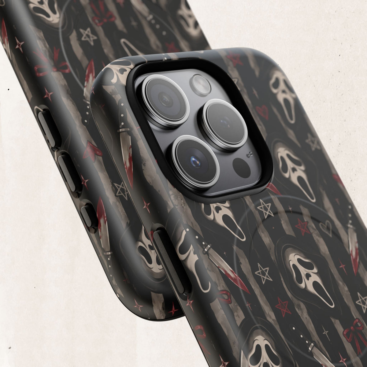 Ghostface Pattern iPhone Case