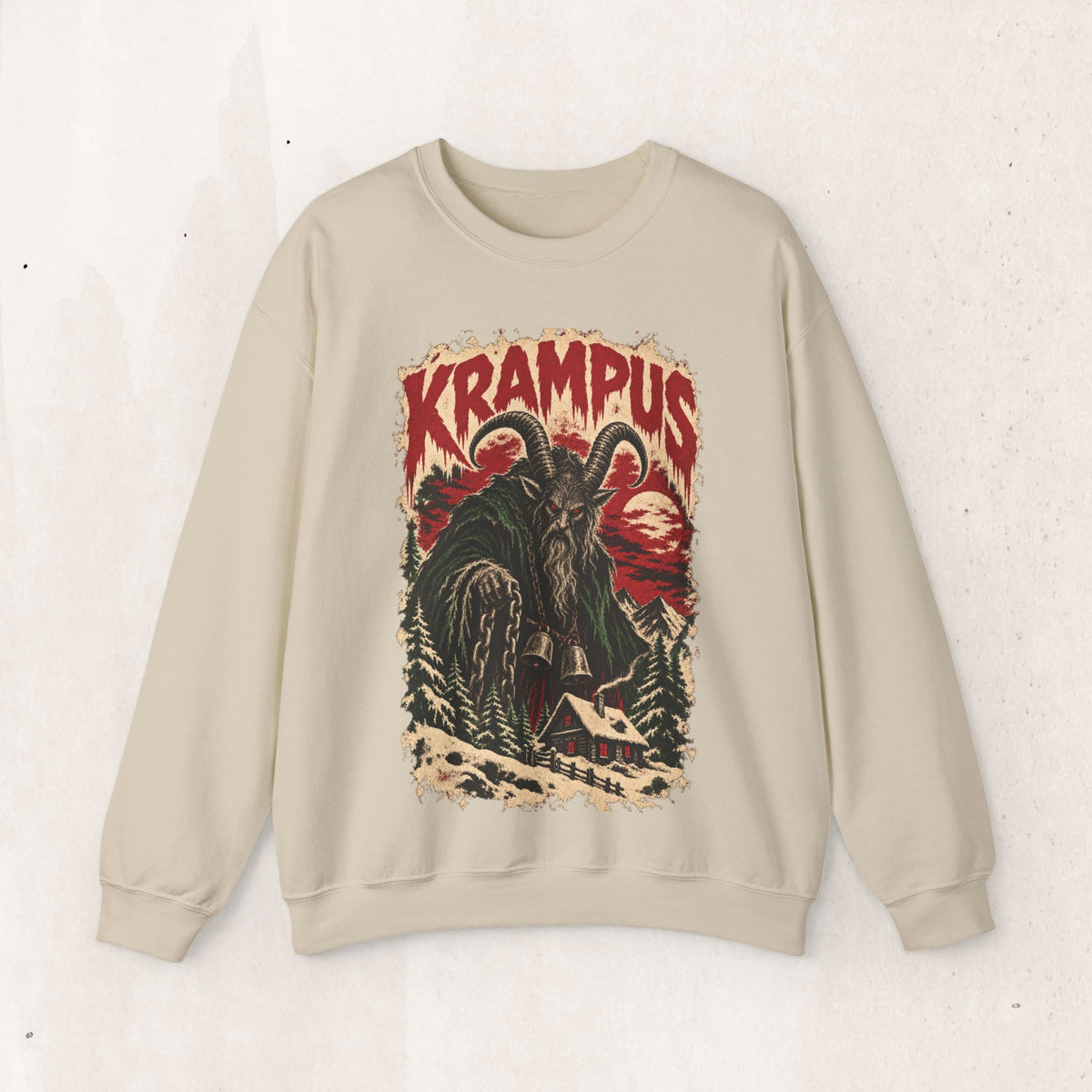 Krampus Horror Movie Poster sweatshirt