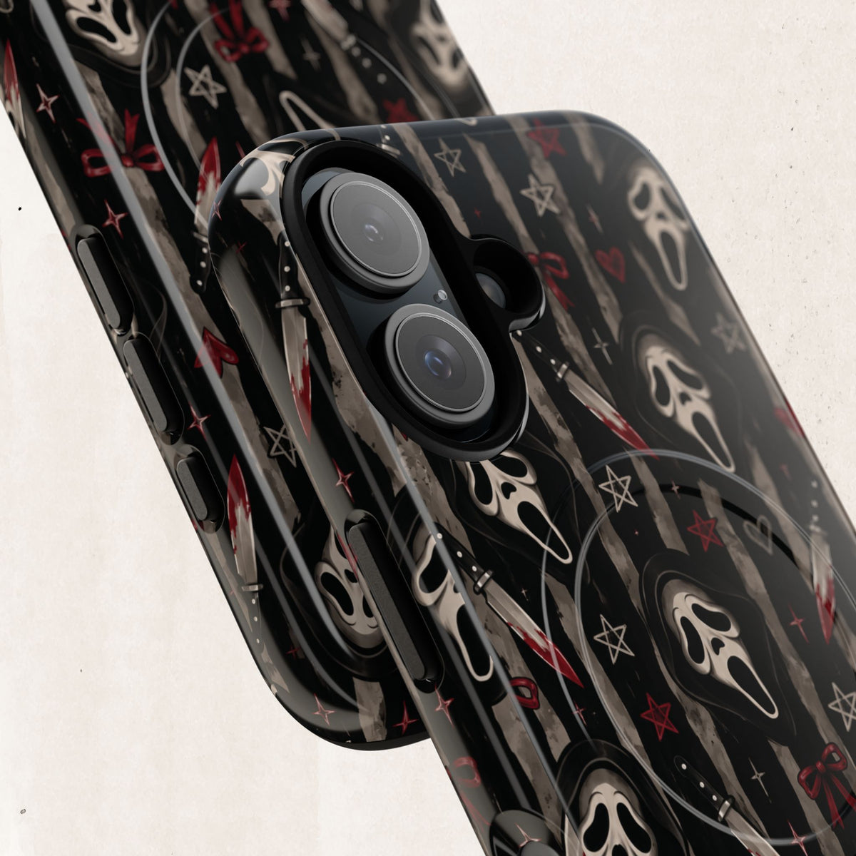 Ghostface Pattern iPhone Case