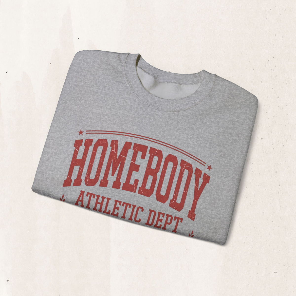 Homebody Athletic Dept Sweatshirt | Cozy Casual Homewear
