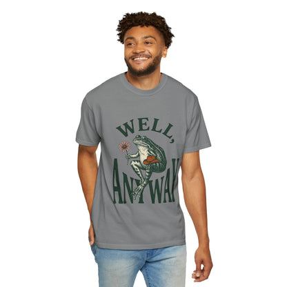 Frog Graphic "Well, Anyway" Tee