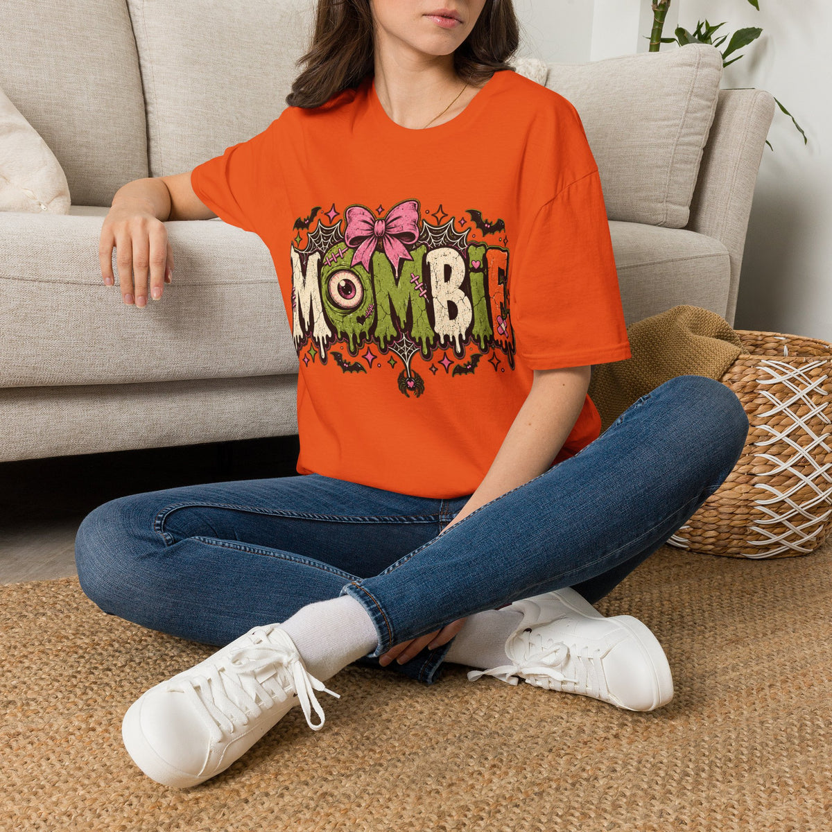 'MOMbie' Halloween Graphic Tee