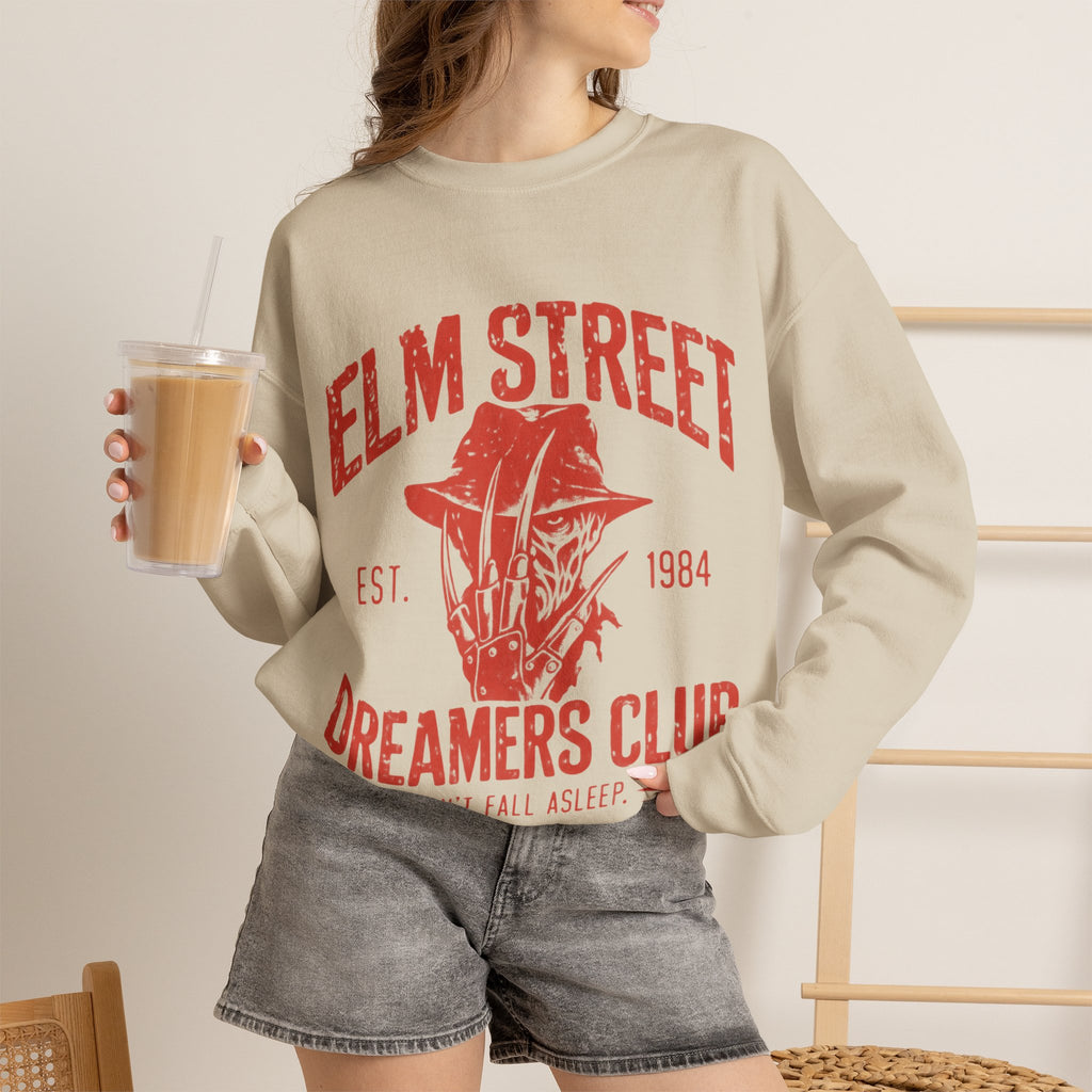 Elm Street Dreamers Club Crewneck Sweatshirt