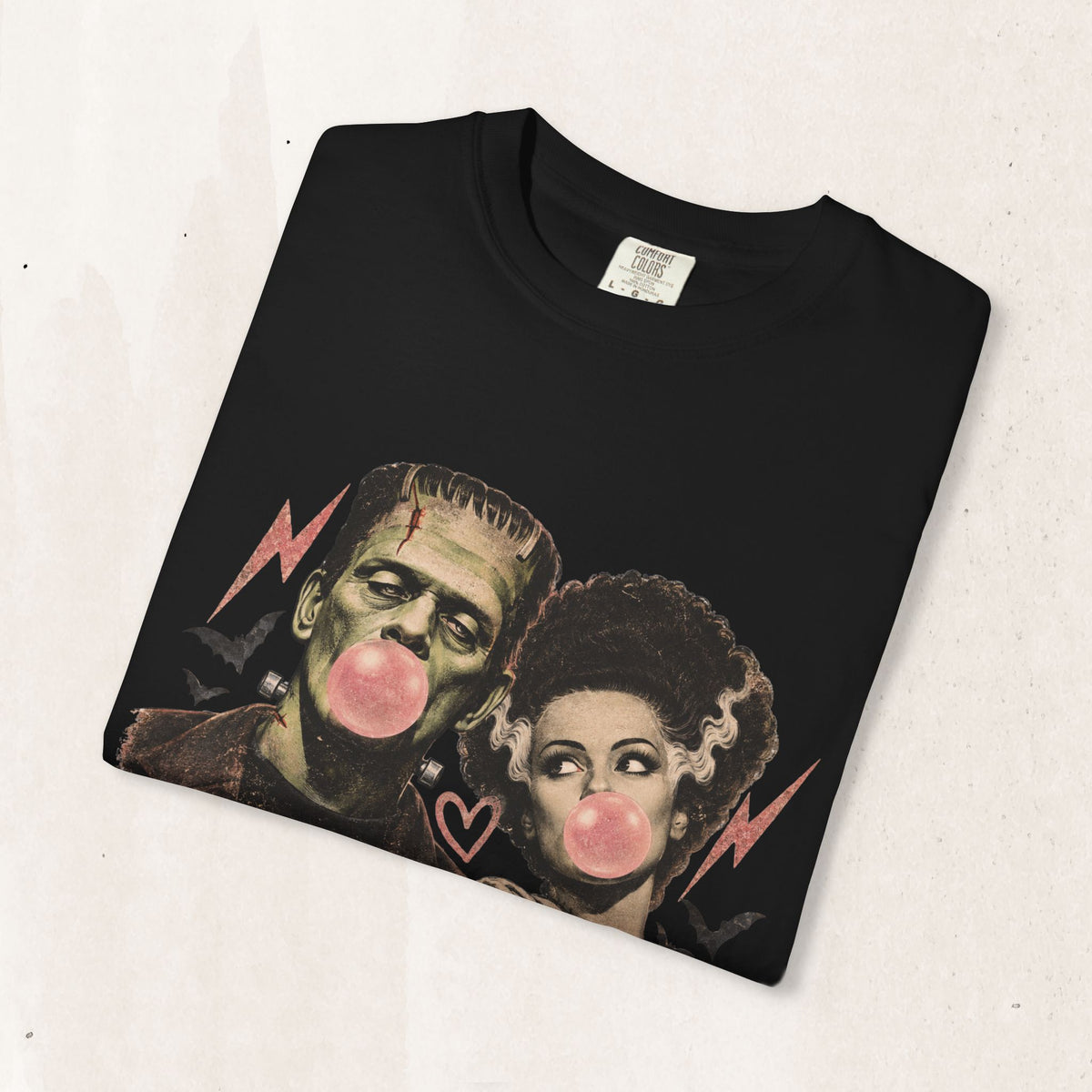 Frankenstein & Bride Bubblegum Vintage Tee
