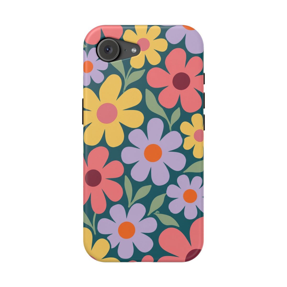 Retro Floral Phone Case, alternate view