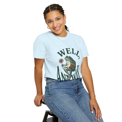 Frog Graphic "Well, Anyway" Tee