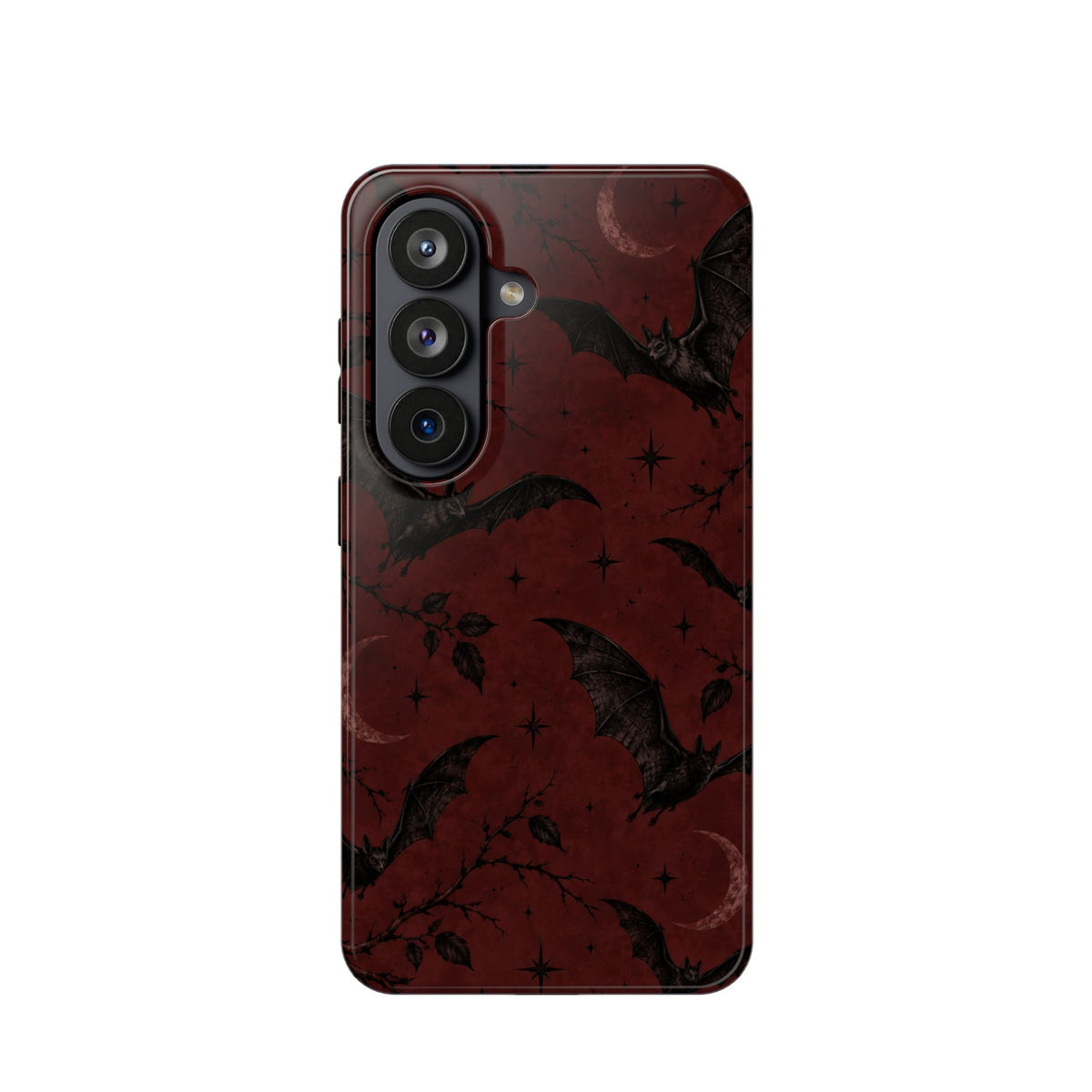 Gothic Bat Moon Magnetic Phone Case, alternate view