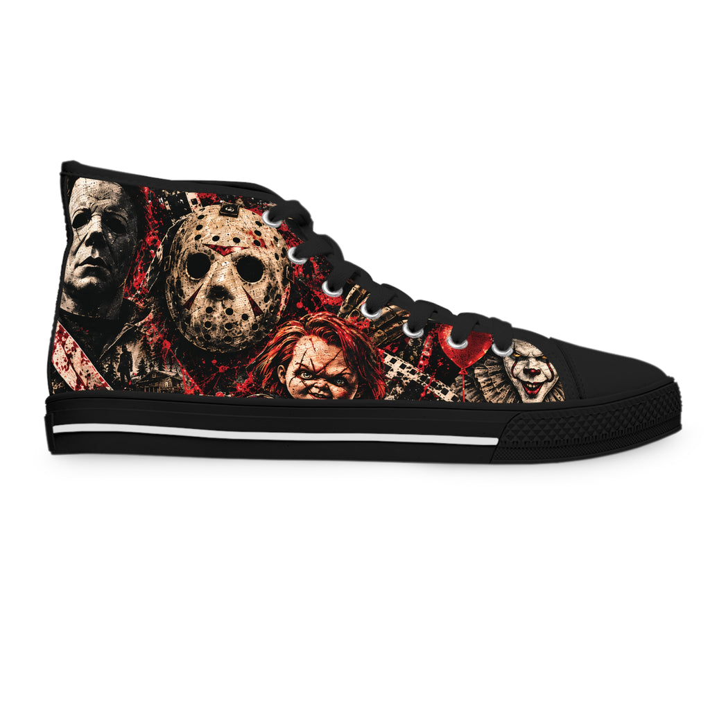 Horror Icons High-Top Sneakers (Women)