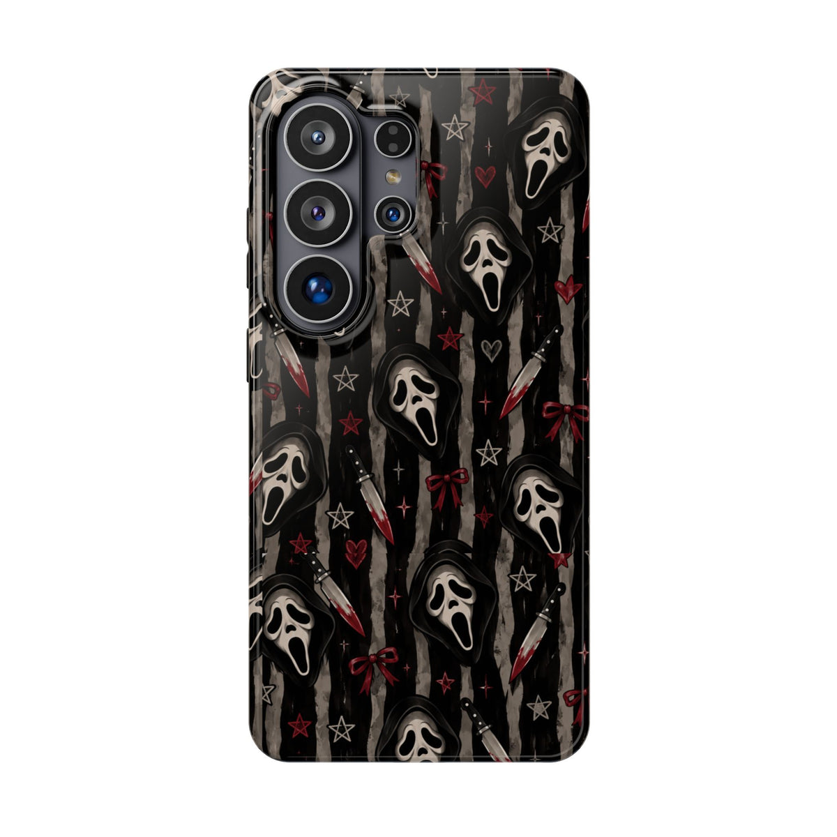 Ghostface Pattern iPhone Case, alternate view