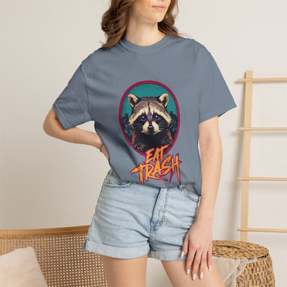 Raccoon 'Eat Trash' Graphic Tee