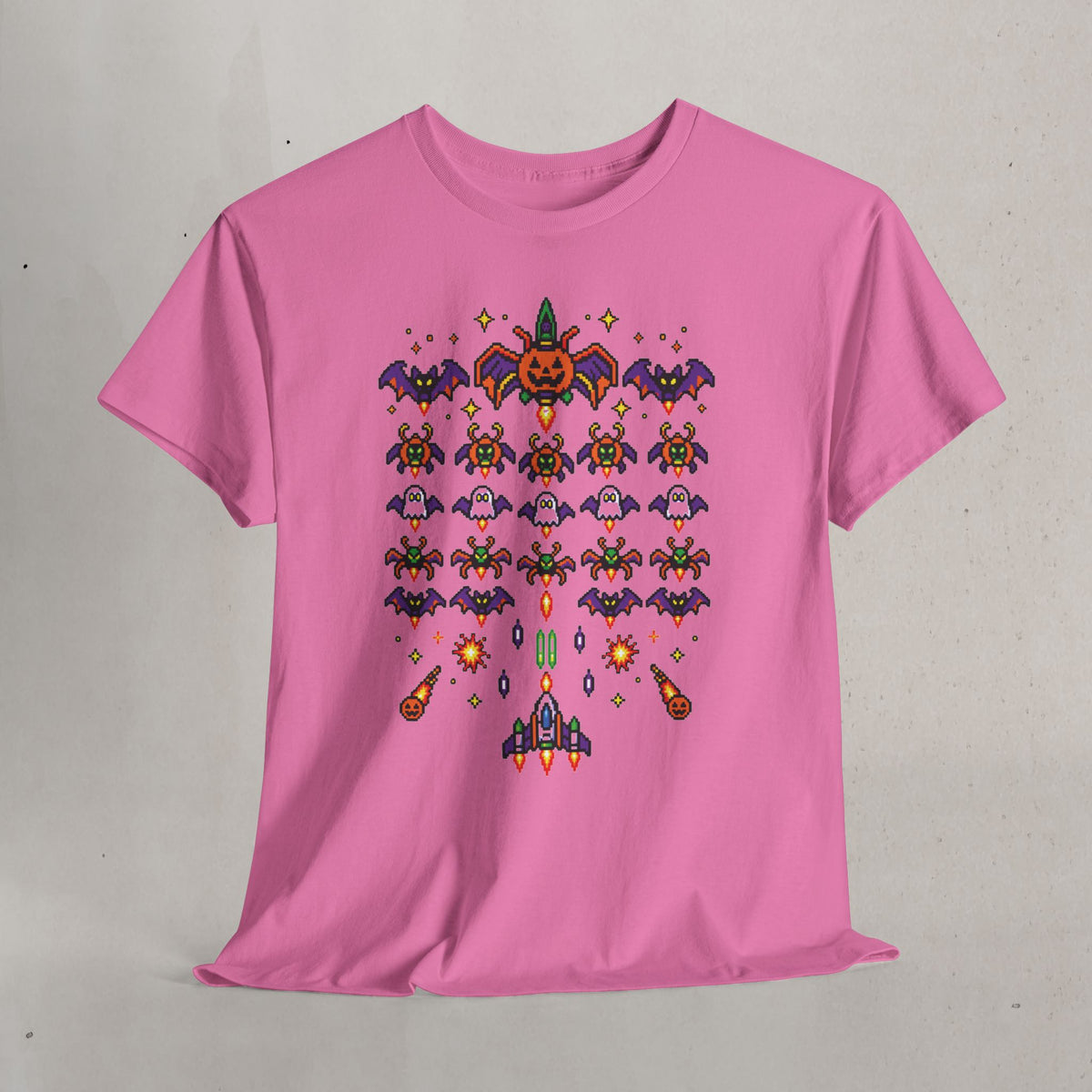 Halloween Galaga Graphic Tee