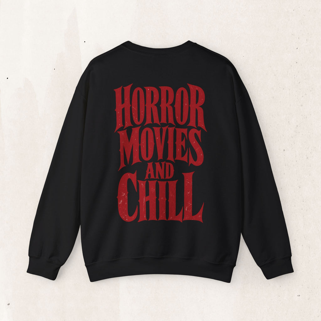 Horror Movies and Chill Crewneck Sweatshirt