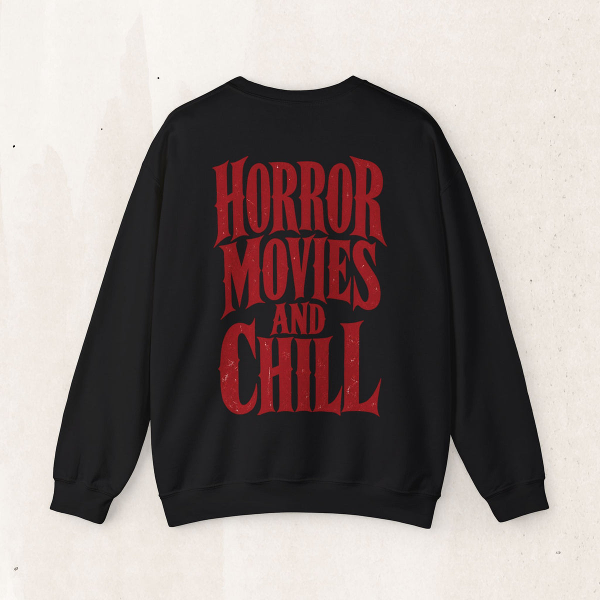 Horror Movies and Chill Crewneck Sweatshirt