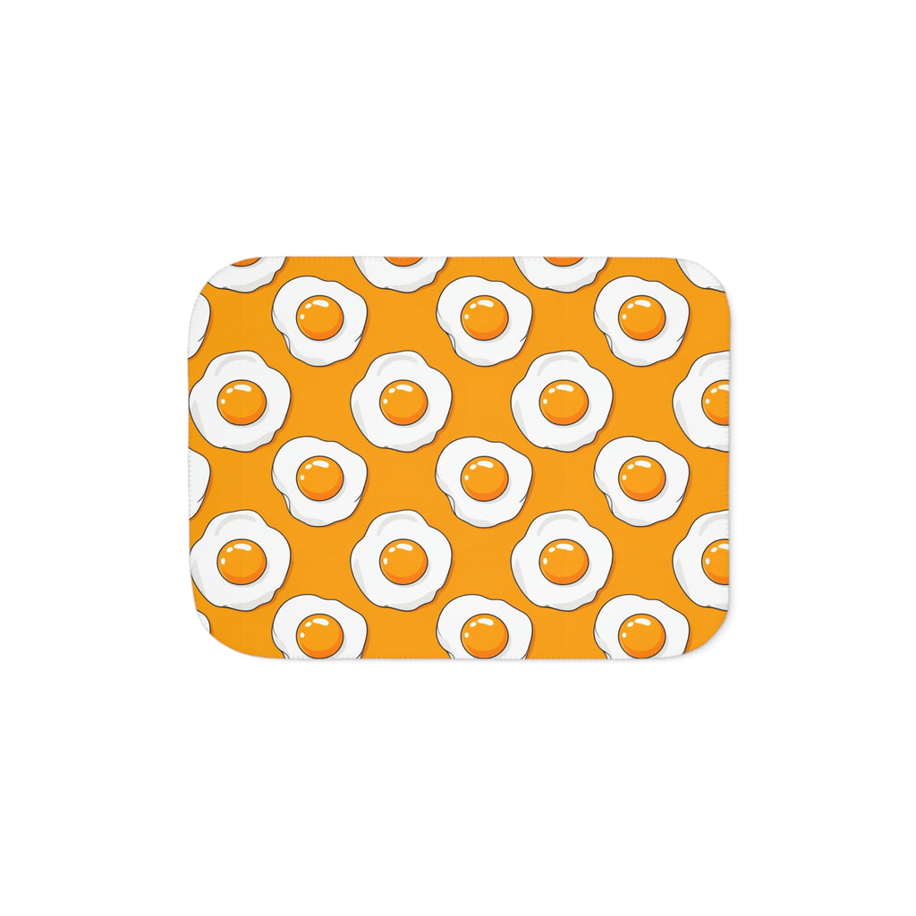 Egg Pattern Sherpa Blanket