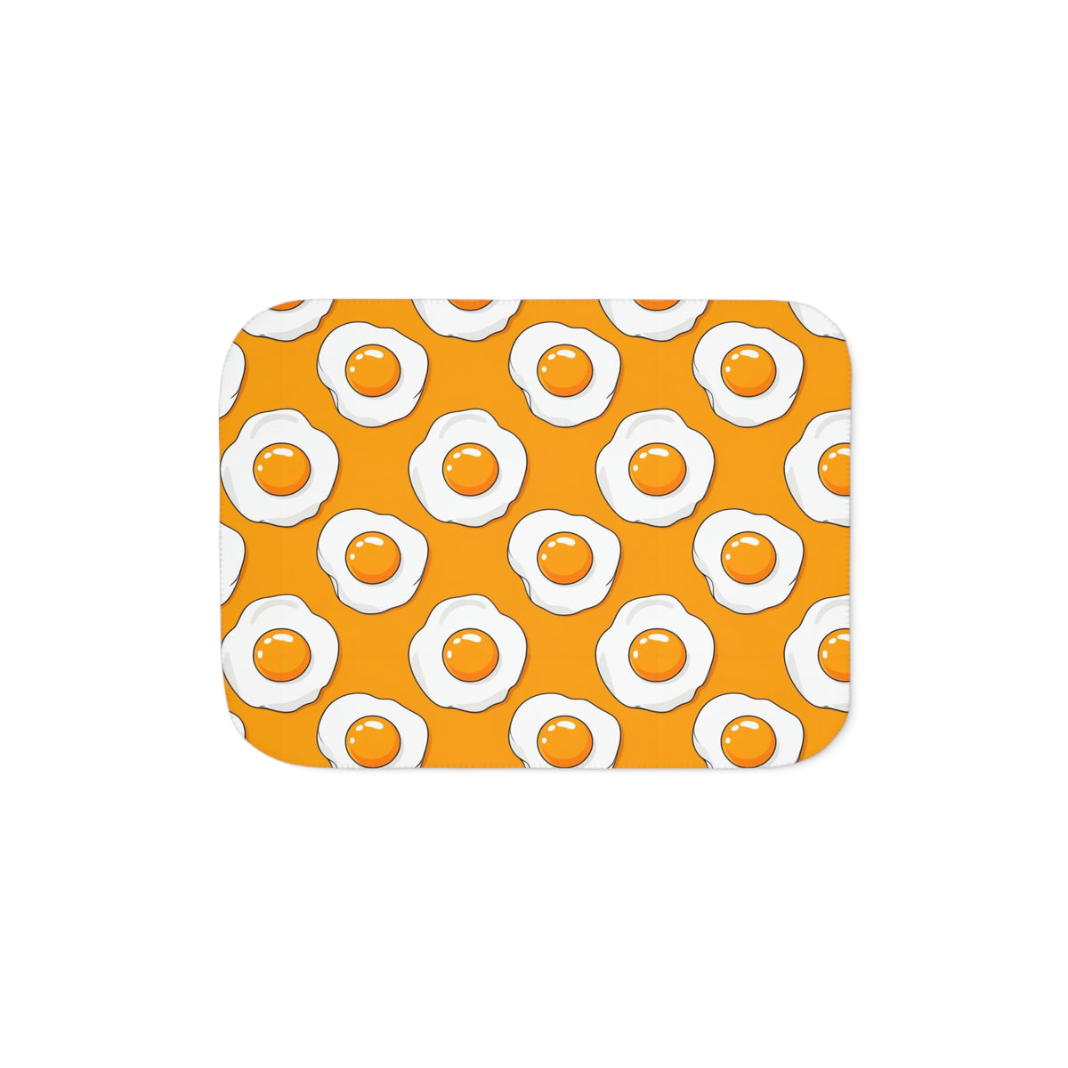 Egg Pattern Sherpa Blanket