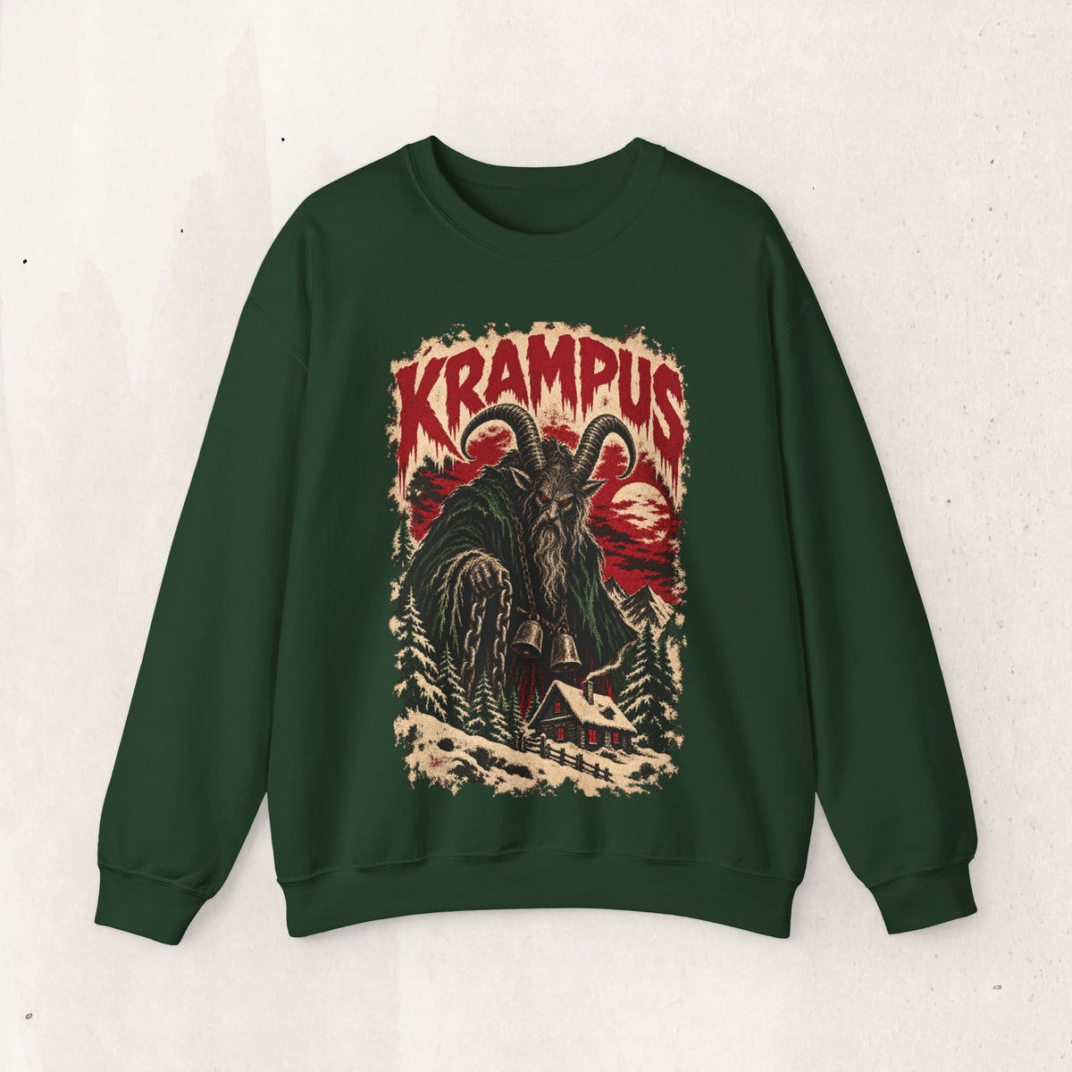Krampus Horror Movie Poster sweatshirt