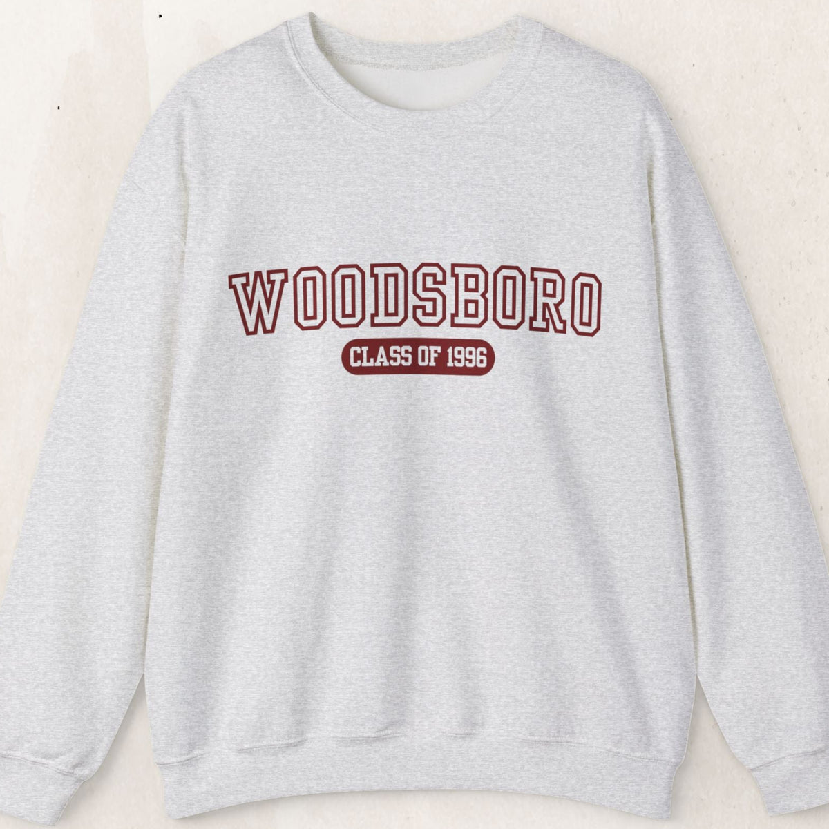 Woodsboro Class of 1996 Scream Crewneck Sweatshirt – Ash