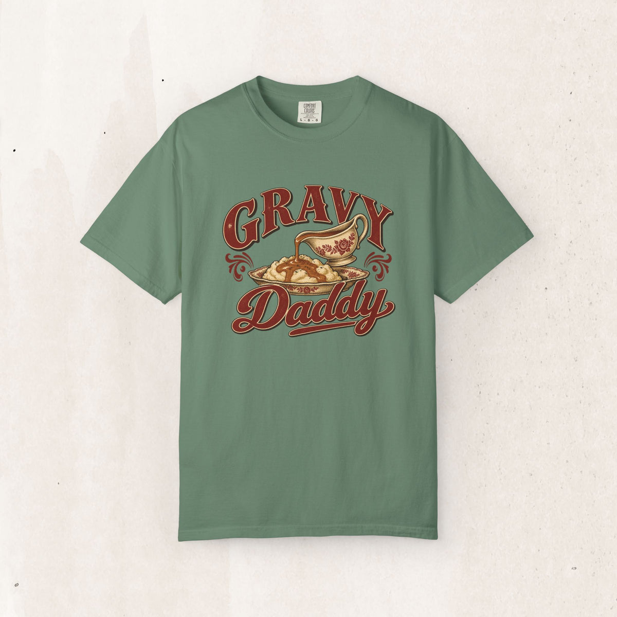 Gravy Daddy T-Shirt — Vintage Comfort Food Graphic Tee for Foodie Dads