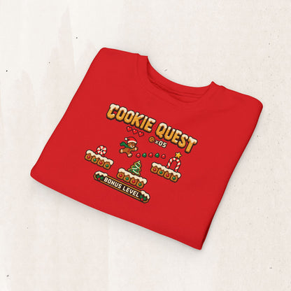 Christmas Cookie Quest Toddler Sweatshirt