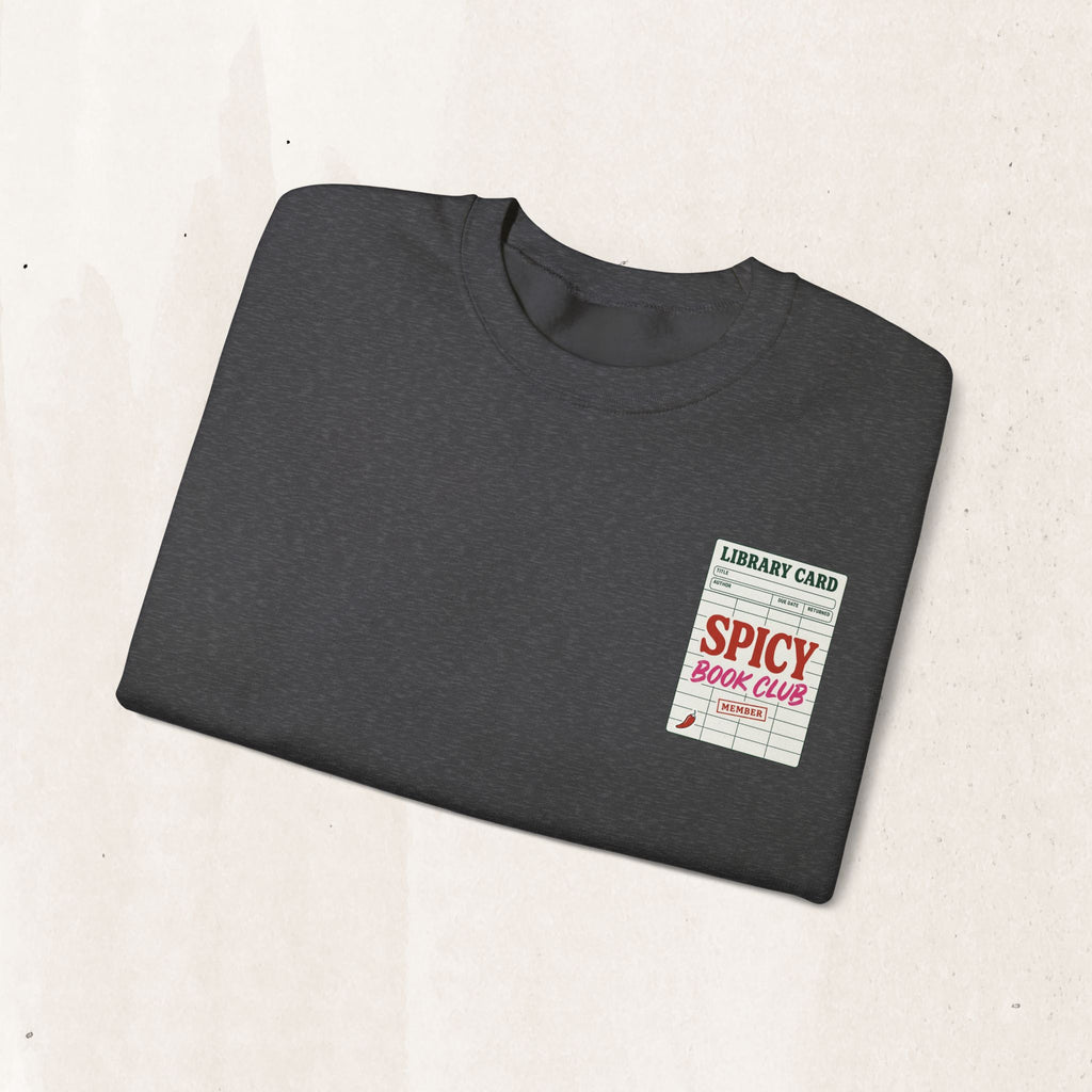 Spicy Book Club Crewneck Sweatshirt Printify