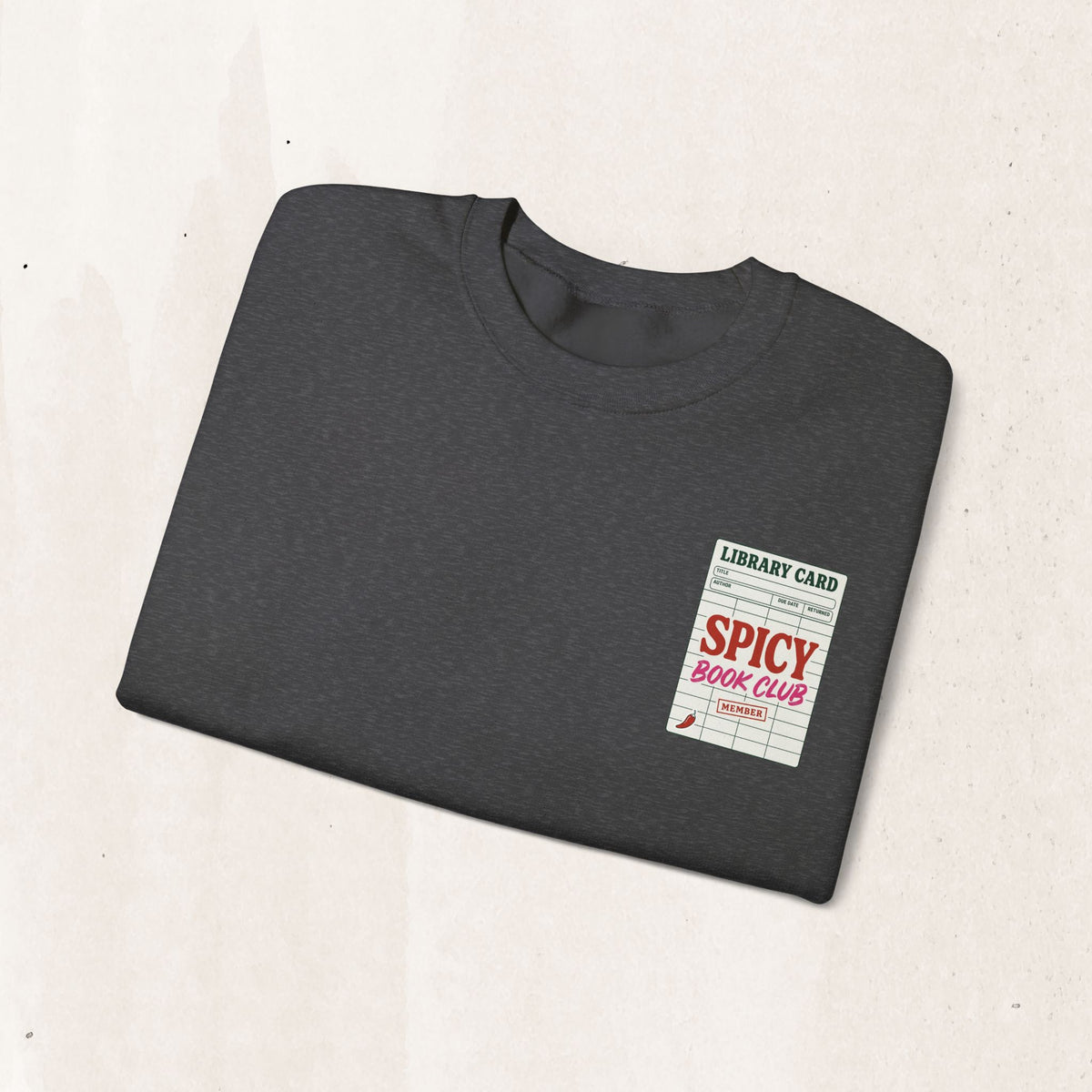 Spicy Book Club Crewneck Sweatshirt Printify
