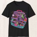 Witchy Makeup Case Tee – Spooky Potion Kit Graphic Shirt – Black
