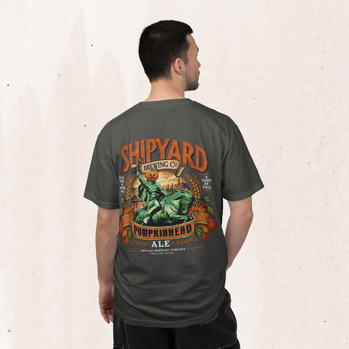 Shipyard Brewing Co Pumpkinhead Ale Tee