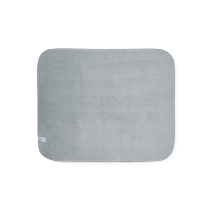 Autumn Ghosts & Books Sherpa Blanket