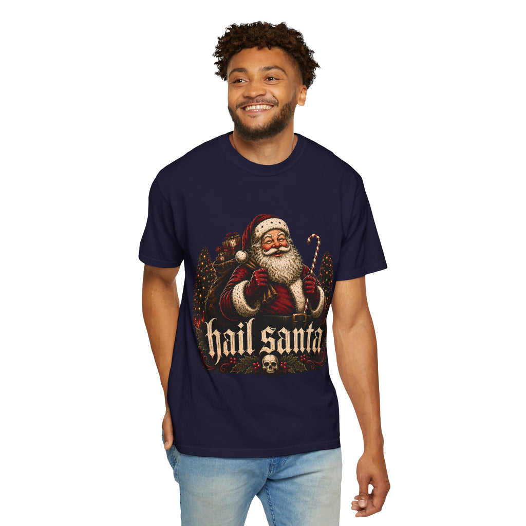 Hail Santa Vintage Graphic Tee