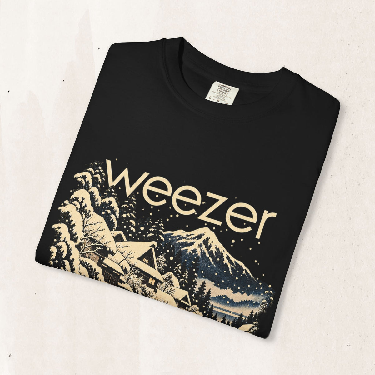 Weezer Winter Village Tee