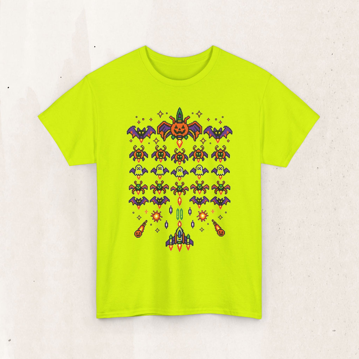 Halloween Galaga Graphic Tee