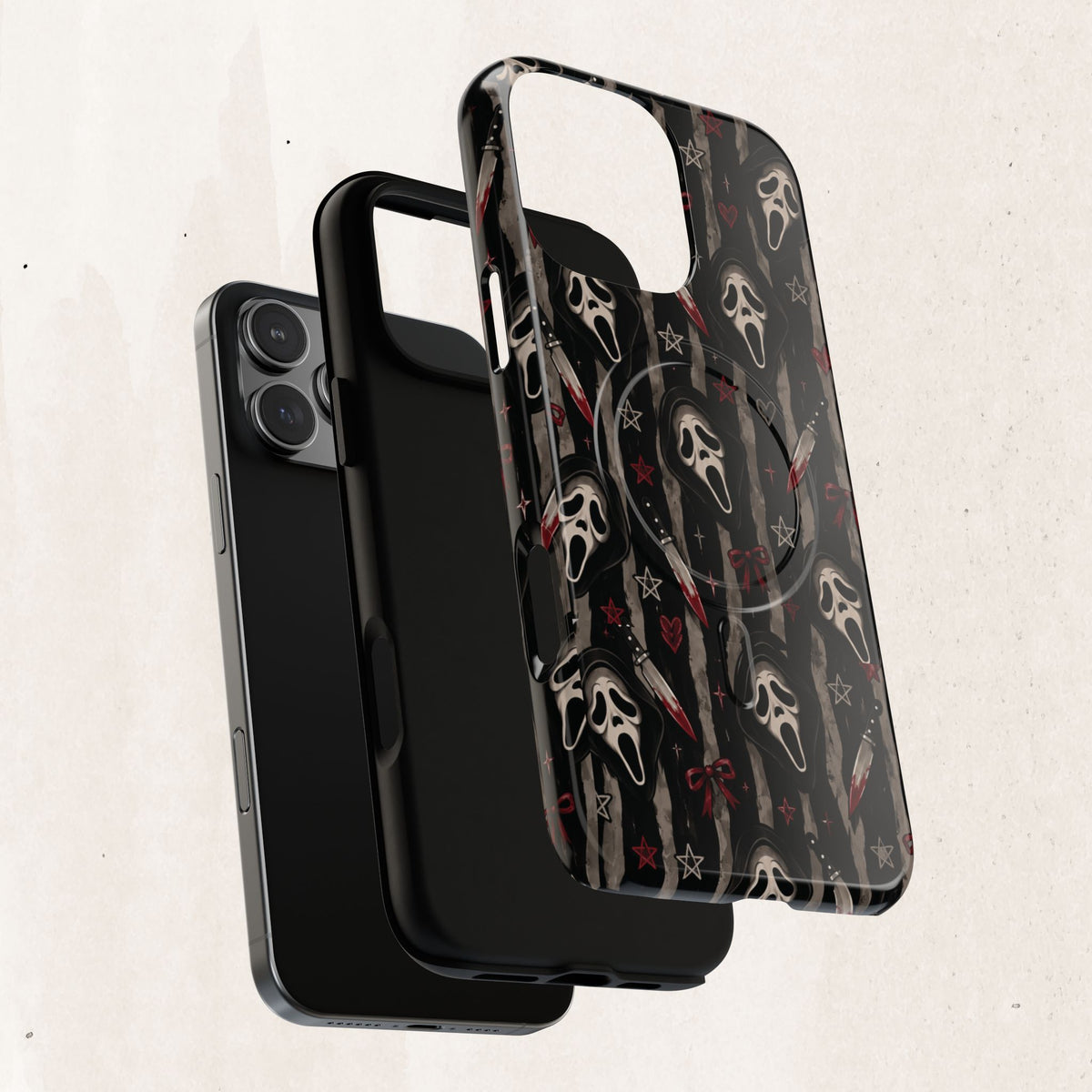 Ghostface Pattern iPhone Case