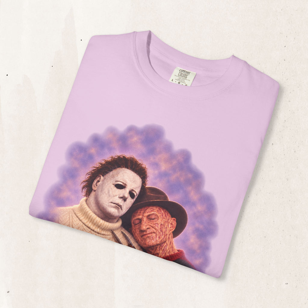 Michael Myers & Freddy Kreuger 80's Portrait Tee
