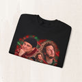 Harry and Marv Home Alone 80s glamour portrait Christmas sweatshirt