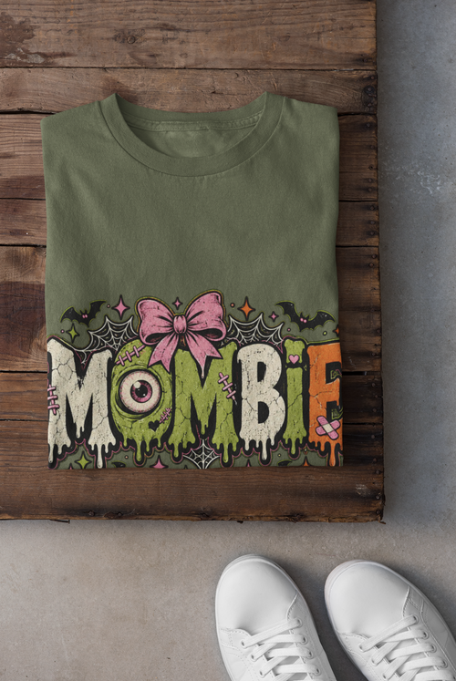 'MOMbie' Halloween Graphic Tee