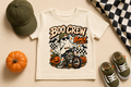 Boo Crew BMX Toddler T-Shirt – Ghost Bike Halloween Tee – White