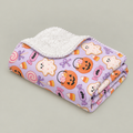 Halloween Candy Sherpa Blanket, alternate view