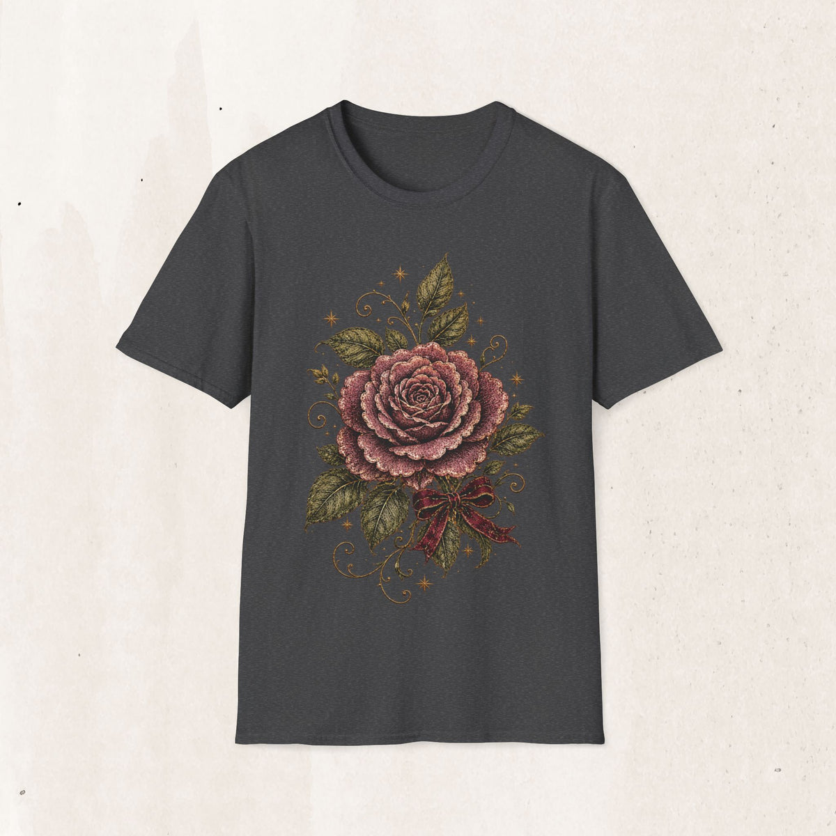 Floral Vintage Rose Tee