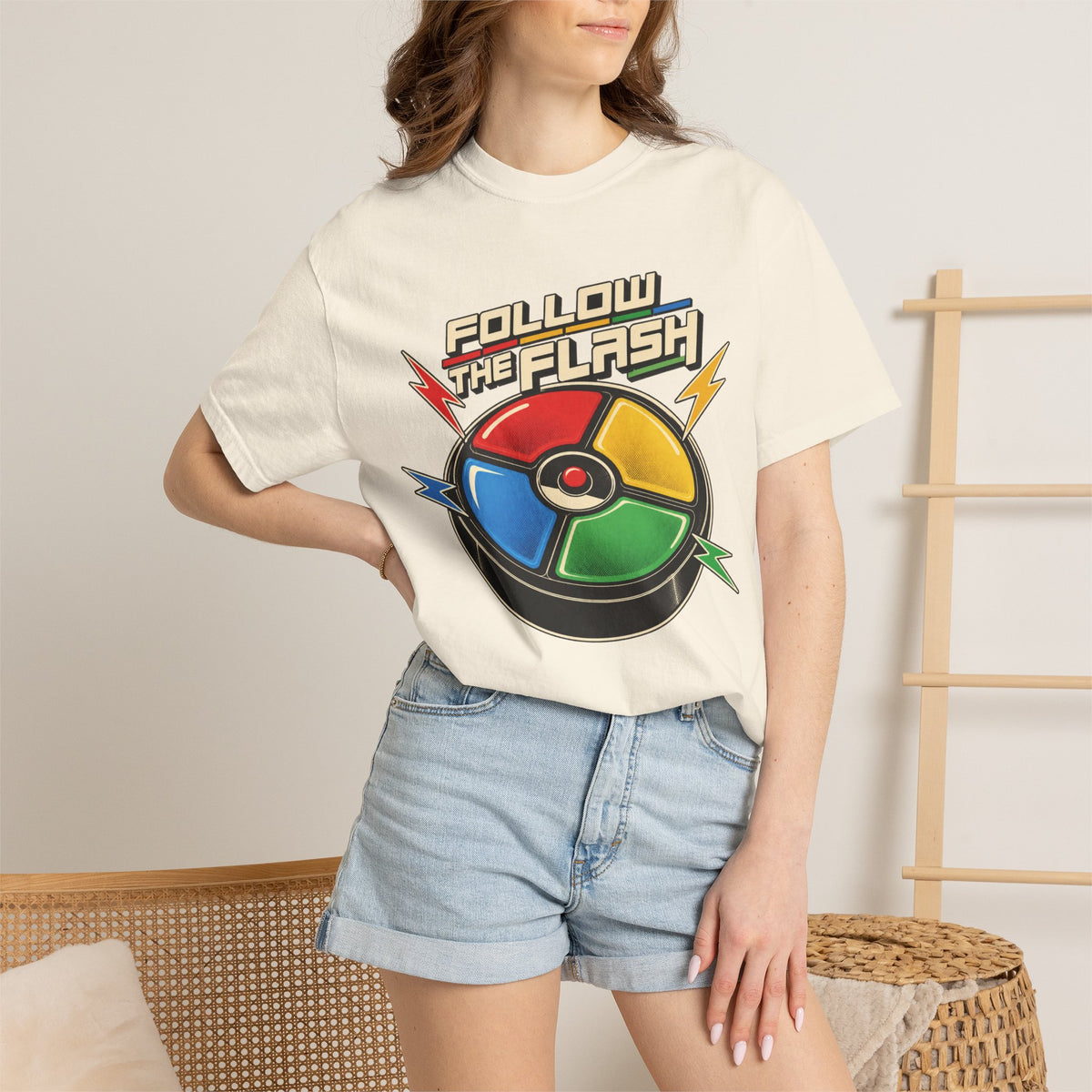 Follow The Flash Simon Graphic Tee