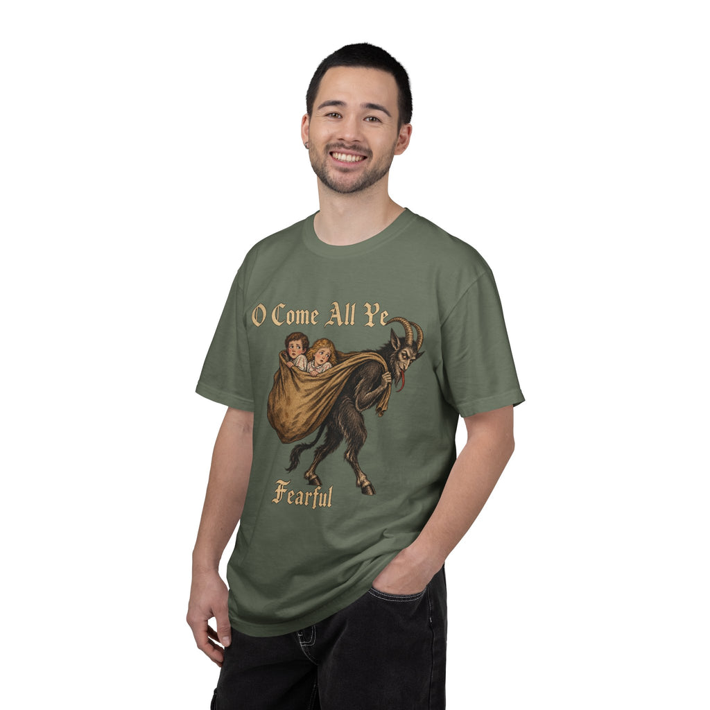 Vintage Krampus Christmas Tee Printify