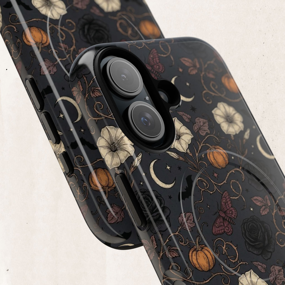 Halloween Floral Magnetic Phone Case