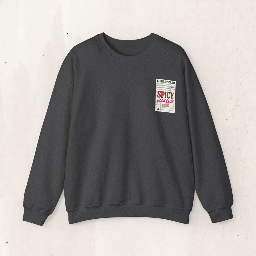 Spicy Book Club Crewneck Sweatshirt Printify